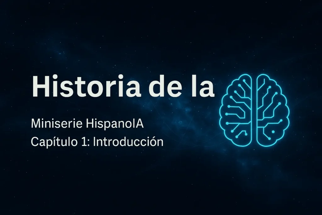 Historia de la IA: Representación gráfica de la evolución de la inteligencia artificial